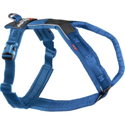 Non-stop Dogwear Non-stop Dogwear Line 5.0 Dog Harness, Blue, 8: 26.4 to 40.2-in chest