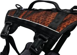 Non-stop Dogwear Rock Long Dog Harness, Black/Orange, Small: 17.7 to 25.2-in chest slide 2 of 7
