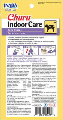 Show full view: Inaba Churu Tuna Creamy Puree + Hairball Control Chicken Recipe Lickable Cat Treats slide 3 of 10