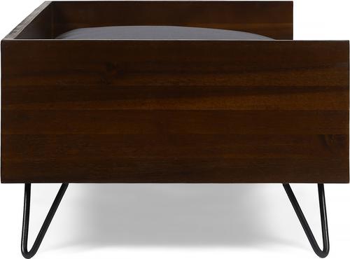 Show full view: Bencmate Elevated Portable Cot Dog Bed with UV Protection Canopy Shade, Gray slide 6 of 7