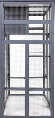 Show full view: Bencmate Plush Tufted Cushion Wood Dog Bed, Brown slide 8 of 9