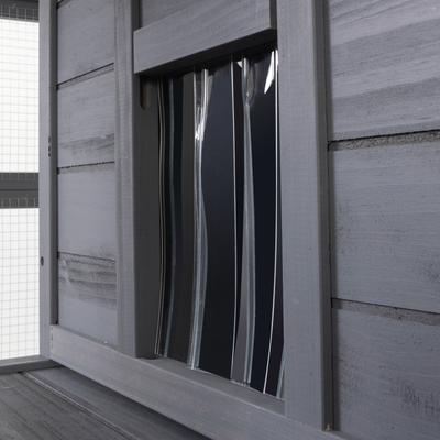 Show full view: Bencmate Plush Tufted Cushion Wood Dog Bed, Brown slide 6 of 9