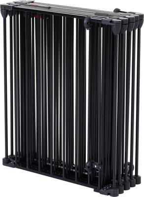 Show full view: Bencmate Adjustable Indoor Outdoor Folding Dog Playpen, Black, 6 Panel slide 5 of 10