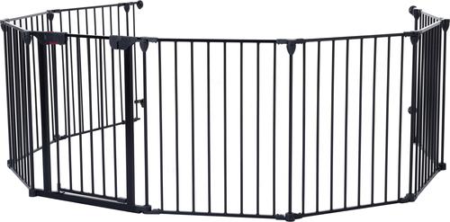 Show full view: Bencmate Adjustable Metal Folding Dog Playpen, Black, 8 Panel slide 8 of 9