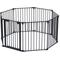 Show in main carousel: Bencmate Adjustable Metal Folding Dog Playpen, Black, 8 Panel slide 1 of 9