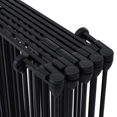 Show full view: Bencmate Adjustable Metal Folding Dog Playpen, Black, 8 Panel slide 5 of 9