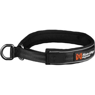 Non-stop Dogwear Non-stop Dogwear Cruise Dog Collar, Black, Large: 17.3 to 19.7-in neck, 1.5-in wide
