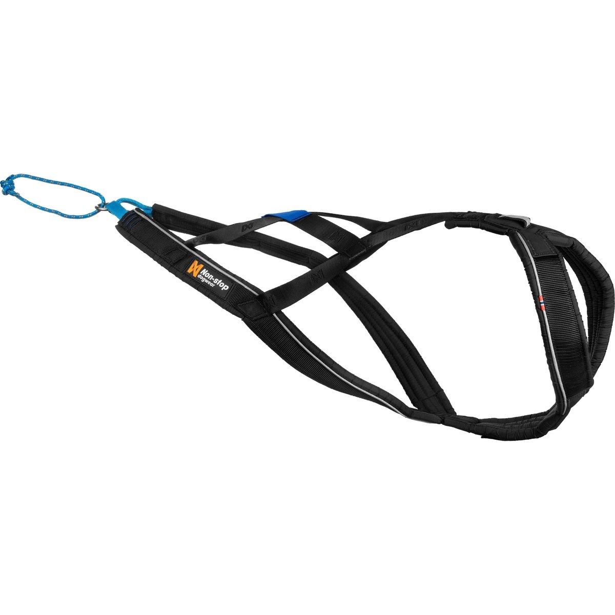 Non-stop Dogwear Nansen Nome 5.0 Dog Harness, Black, 5: 20.5 to 30.7-in chest