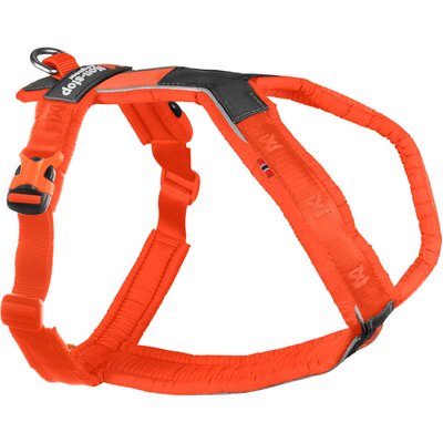 Non-stop Dogwear Non-stop Dogwear Line 5.0 Dog Harness, Orange, 6: 22.0 to 34.3-in chest