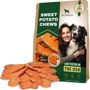 Beloved Pets Sweet Potato Chews Grain-Free Jerky Dog Treats, 300-g bag