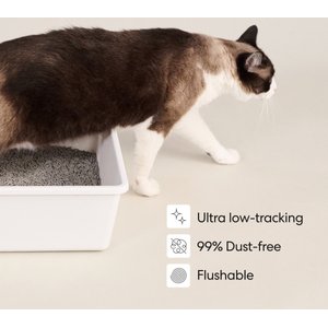 tuft + paw Really Great Cat Litter Unscented Low-Tracking, Flushable Tofu Cat Litter, 9.25-lb bag