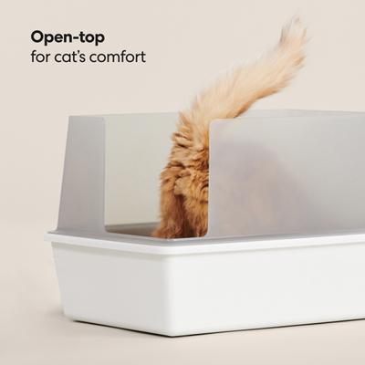 Show full view: tuft & paw Cubby Non-Stick Cat Litter Box slide 5 of 9
