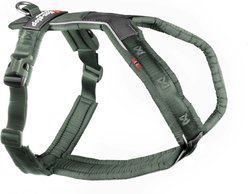 Non-stop Dogwear Line 5.0 Dog Harness, Green, 4: 16.1 to 26.8-in chest