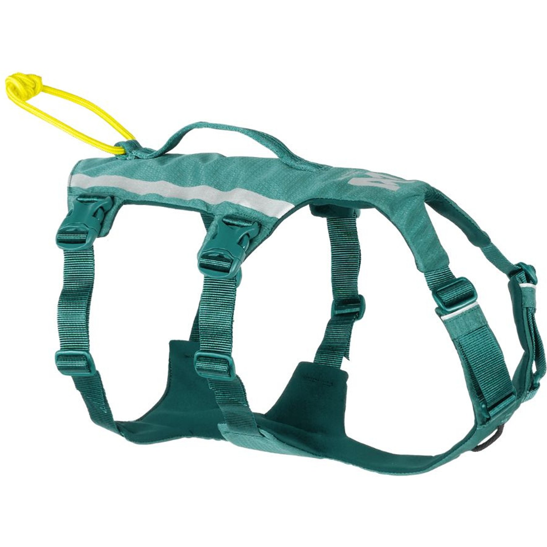 Non-stop Dogwear Ramble Long Dog Harness, Teal, Large: 28.3 to 43.3-in chest