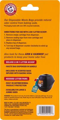 Show full view: Arm & Hammer Litter Scoop Waste Bag Refills, 45 count slide 2 of 6