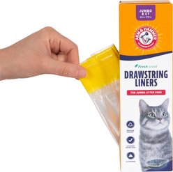 Arm & Hammer Stay Fresh Drawstring Pan Liners, Large