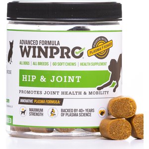 WINPRO Pet Hip & Joint Soft Chews Dog Supplement, 60 count