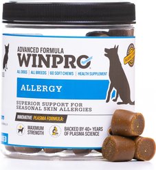 WINPRO Pet Allergy Soft Chew Dog Supplement, 60 count