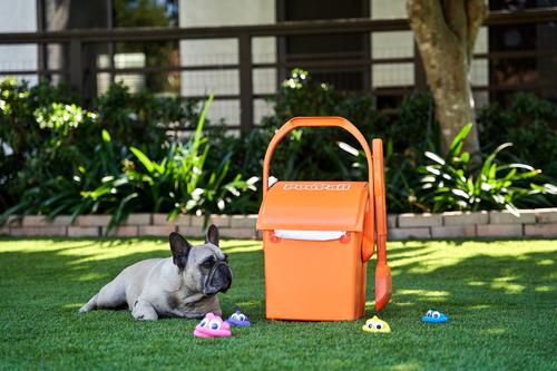 Show full view: PooPail by GoodWag Regular Dog Poop Scooper, Lavender slide 3 of 7