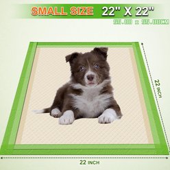 Gardner Pet Thicker Eco Four Sided Leak Proof Unscented Dog Pee Pads, 22 x 22-in, 50 count slide 2 of 8