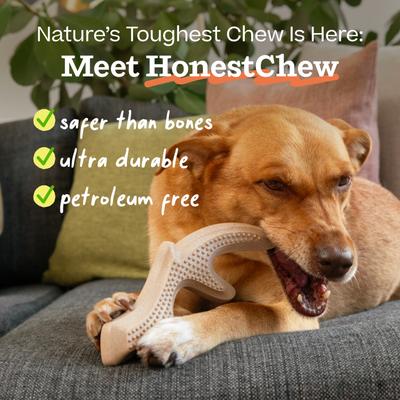 Woof HonestChew Antler Hard Density All-Natural Food Grade Dog Chew Toy