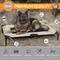 Show in main carousel: K&H Pet Products Original Steel Frame Cot Outdoor Elevated Dog Bed, Taupe/Black, X-Large slide 3 of 13