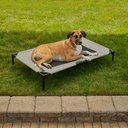 K&H Pet Products Original Steel Frame Cot Outdoor Elevated Dog Bed, Taupe/Black, X-Large