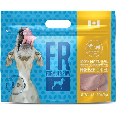 Formula Raw Formula Raw Kangaroo & Lamb Grain-Free Adult Freeze-Dried Raw Dog Food, 14-oz bag