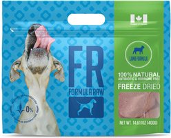 Formula Raw Lamb Grain-Free Adult Freeze-Dried Raw Dog Food, 14-oz bag
