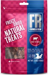 Formula Raw Beef Spleen Grain-Free Adult Freeze-Dried Dog & Cat Treats, 3.5-oz bag