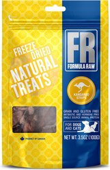Formula Raw Kangaroo Strips Grain-Free Adult Freeze-Dried Dog & Cat Treats, 3.5-oz bag