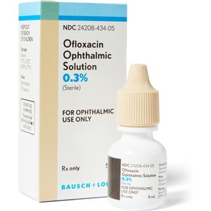 Ofloxacin (Generic) Ophthalmic Solution 0.3%, 5-mL