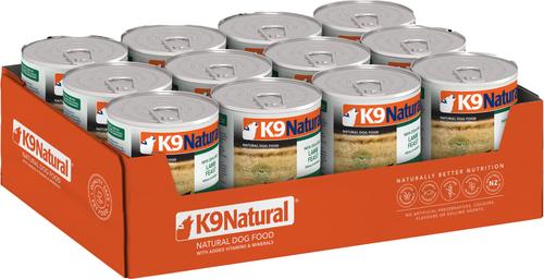 Show full view: K9 Natural Grass-Fed Lamb Feast Grain-Free Canned Dog Food, 13-oz, case of 12 slide 7 of 12