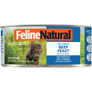 Feline Natural Beef Feast Grain-Free Canned Cat Food, 3-oz, case of 24