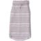 Show in main carousel: Barefoot Dreams CozyChic Checkered BDPCC26029 Stripe Dog Sweater, Stone/Pearl, Small slide 1 of 2
