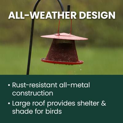 Show full view: Perky-Pet Cardinal Wild Bird Feeder, Red slide 9 of 11