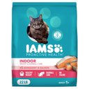 Iams ProActive Health Adult Indoor Weight & Hairball Care with Salmon Dry Cat Food, 22-lb bag