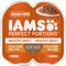 Show in main carousel: Iams Perfect Portions Healthy Adult Chicken Recipe Grain-Free Cuts in Gravy Wet Cat Food Trays, 2.6-oz, case of 24 twin-packs slide 1 of 12
