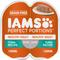 Show in main carousel: Iams Perfect Portions Healthy Adult Tuna Recipe Grain-Free Soft Pate Wet Cat Food, 2.6-oz tray, case of 24 twin-packs slide 1 of 12
