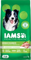 Iams Proactive Health Minichunks with Real Chicken & Whole Grains Dry Dog Food, 7-lb bag