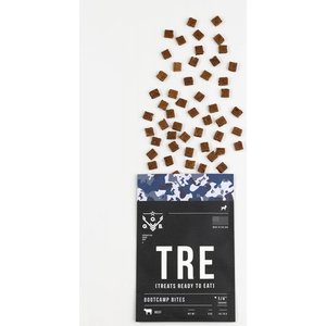 Operation Good Boy TRE Squares, Beef, Bootcamp Natural Jerky Dog Bites, 5-oz bag