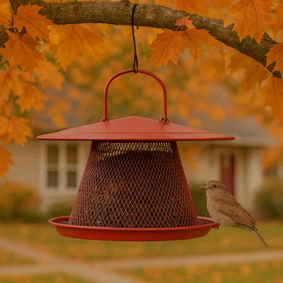 Show full view: Perky-Pet Cardinal Wild Bird Feeder, Red slide 7 of 11