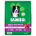 Iams Proactive Health Minichunks Adult Beef & Rice Recipe Dry Dog Food, 30-lb bag
