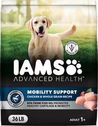 Iams Advanced Health Mobility Support Chicken & Whole Grain Recipe Adult Dry Dog Food, 36-lb bag