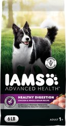 Iams Advanced Health Adult Healthy Digestion with Real Chicken Dry Dog Food, 6-lb bag