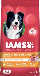 Iams Proactive Health Minichunks Adult Lamb & Rice Dry Dog Food, 7-lb bag