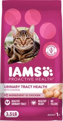 Iams ProActive Health Urinary Tract Health with Chicken Adult Dry Cat Food, 3.5-lb bag