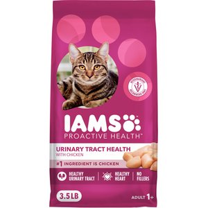 Iams ProActive Health Urinary Tract Health with Chicken Adult Dry Cat Food, 3.5-lb bag