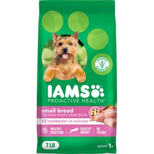Iams Proactive Health Small Breed Adult with Real Chicken Dry Dog Food, 7-lb bag