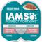 Show in main carousel: Iams Perfect Portions Indoor Salmon Recipe Grain-Free Pate Wet Cat Food, 2.6-oz, case of 24 twin-packs slide 1 of 12
